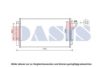 AKS DASIS 512091N Condenser, air conditioning